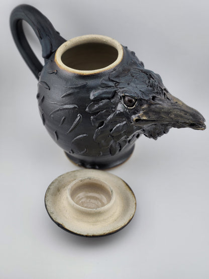 Raven Teapot