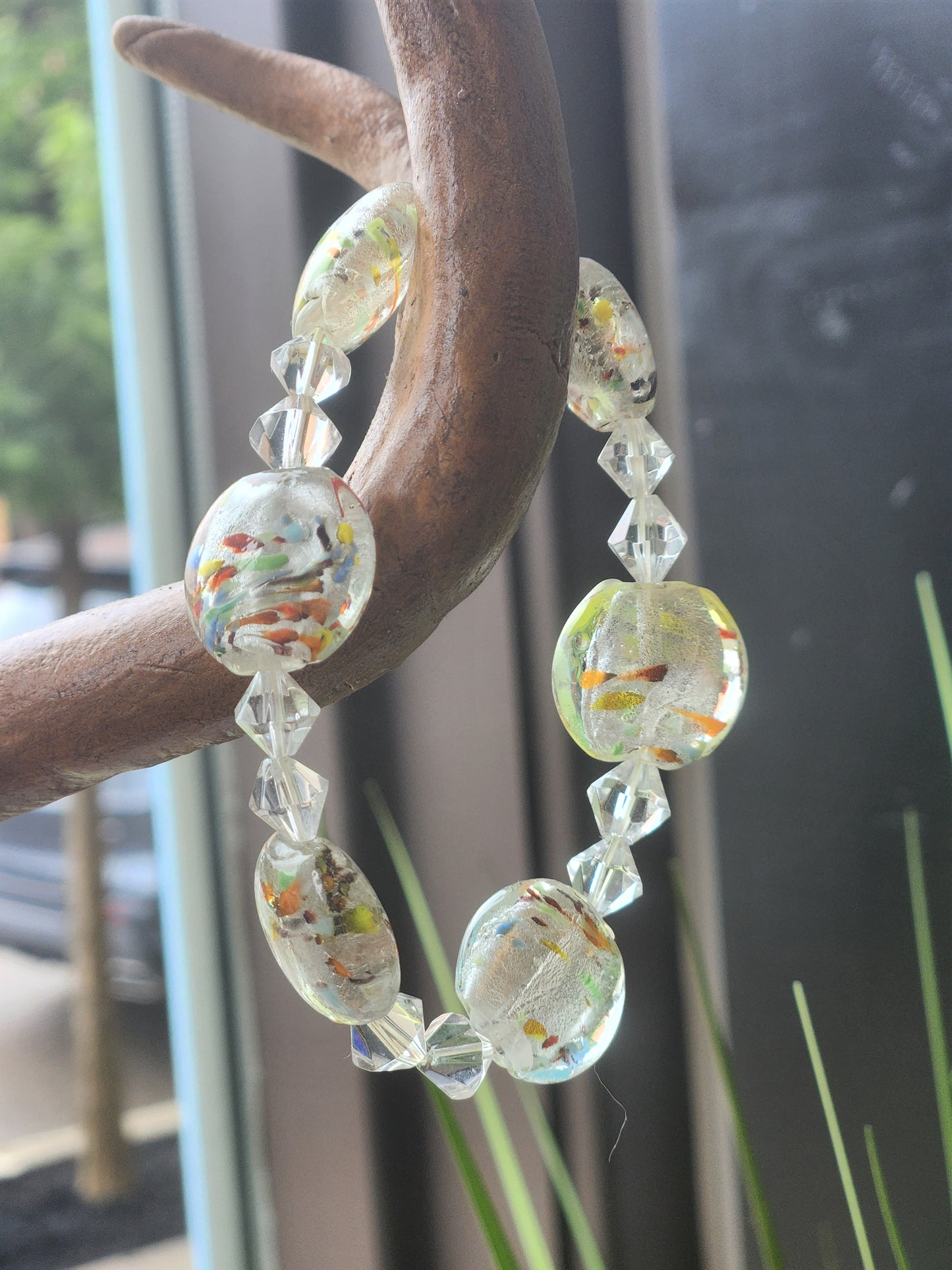 Glass Beads Bracelet