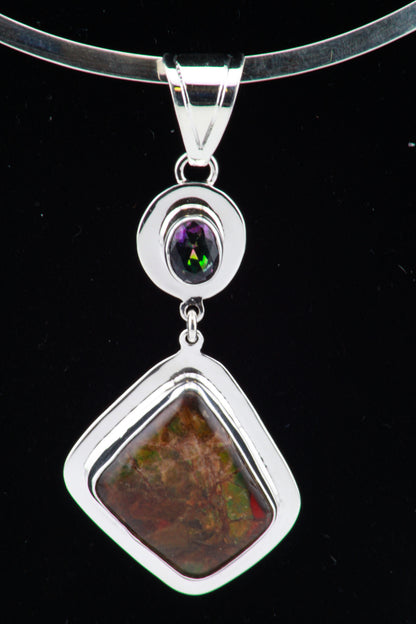 Ammolite Pendant