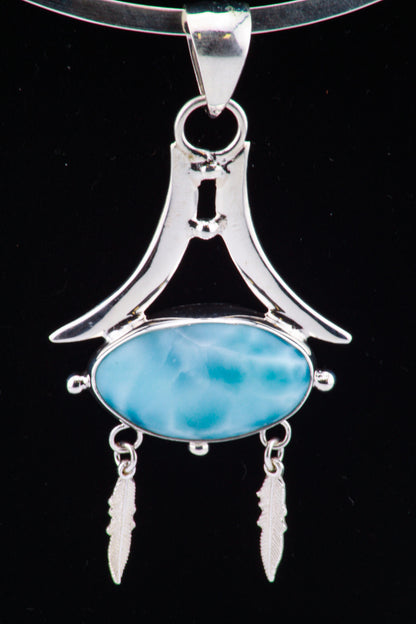 Larimar Pendant