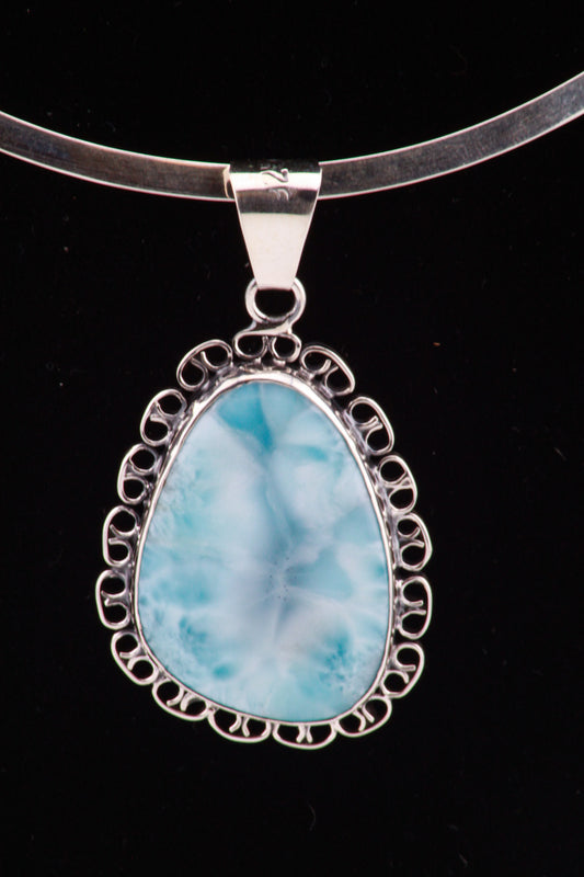 Larimar Pendant