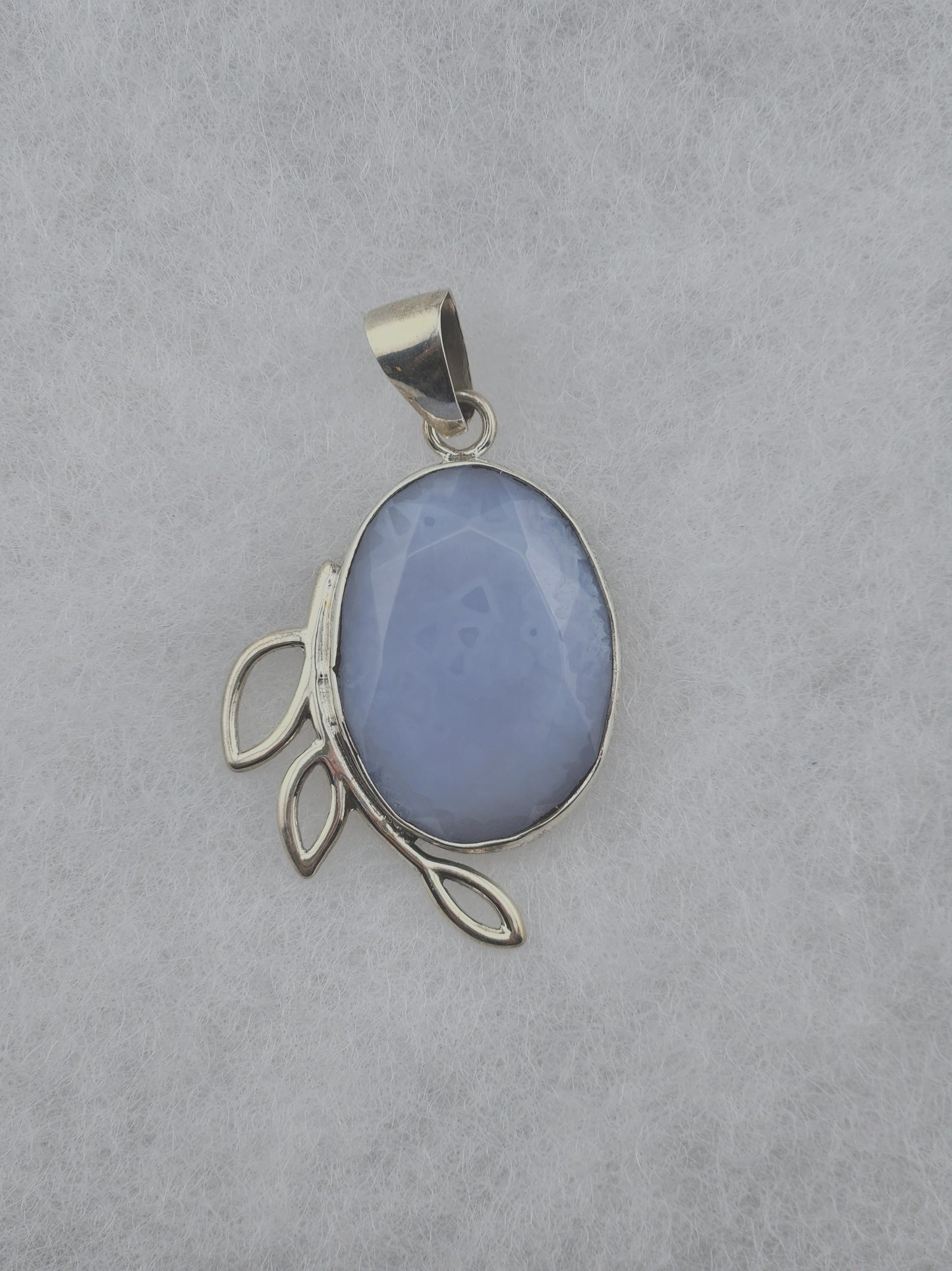 Blue Lace Agate Pendant